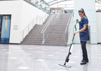 Unger erGO clean floor cleaning system faster more ergonomic and more efficient